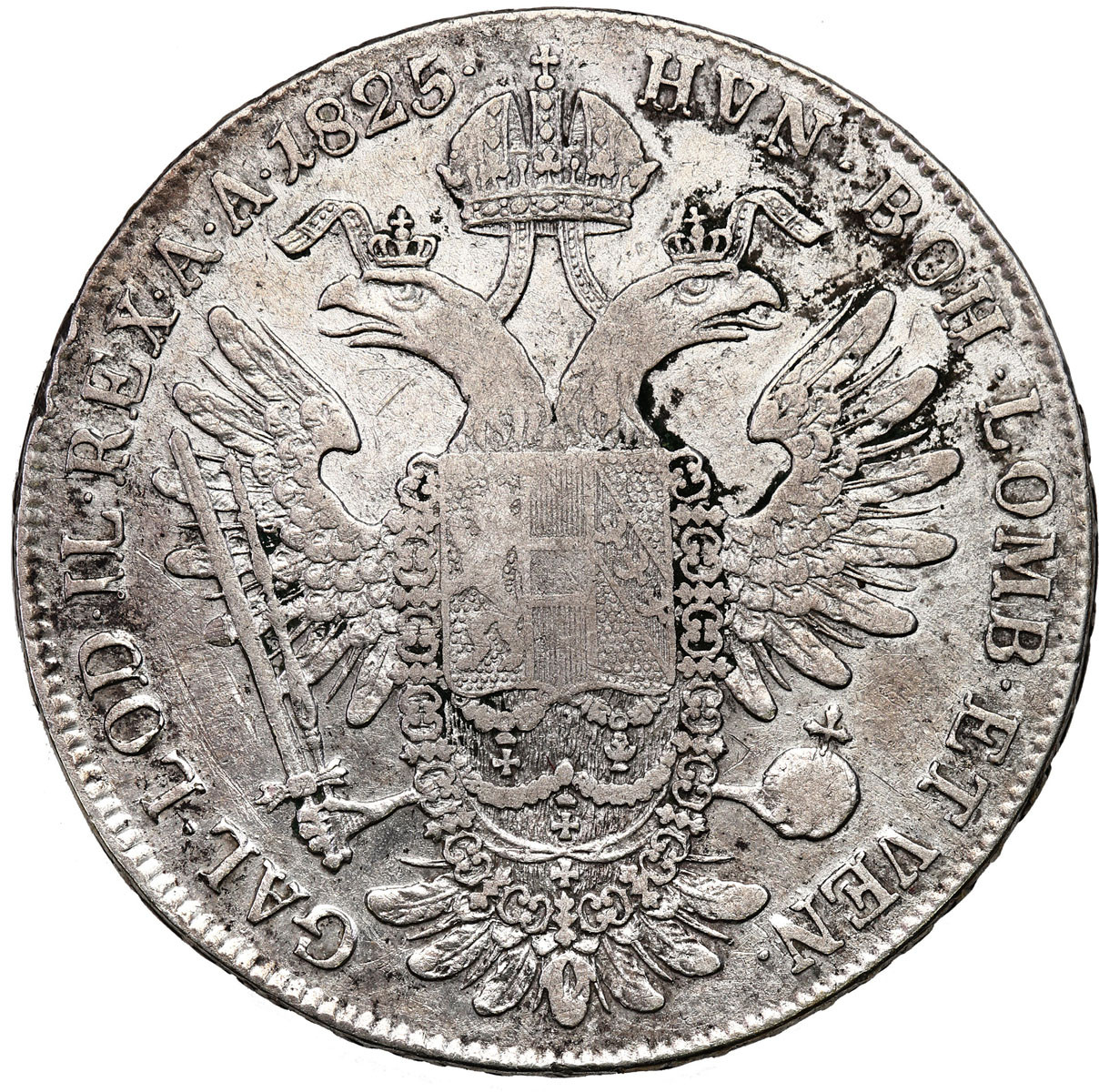 Austria, Franciszek II (1792–1835). Talar 1825 B, Kremnica